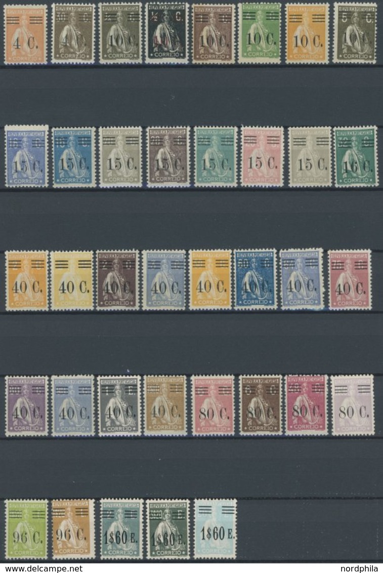 PORTUGAL 472-507 **,* , 1928/9, Ceres, Prachtsatz - Sonstige & Ohne Zuordnung