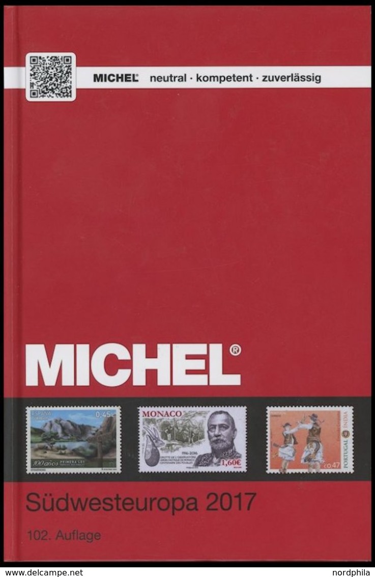 PHIL. KATALOGE Michel: Südwesteuropa-Katalog 2017, Band 2, Alter Verkaufspreis: EUR 69.80 - Philatelie