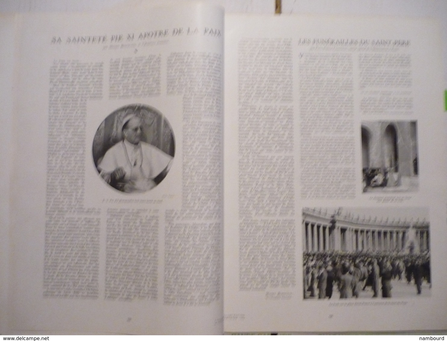 L'Illustration Numéro Spécial Du 18 Février 1939 Sa Sainteté Pie XI - 1900 - 1949