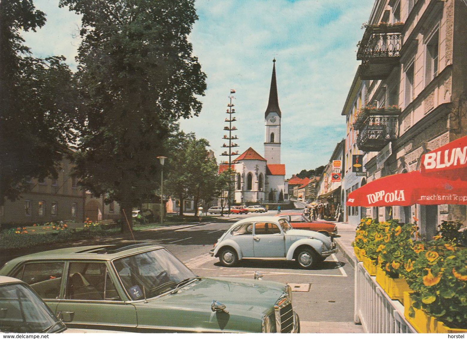 D-94513 Schönberg - Hauptplatz - Cars - Mercedes - Opel Kadett - VW Käfer - Freyung