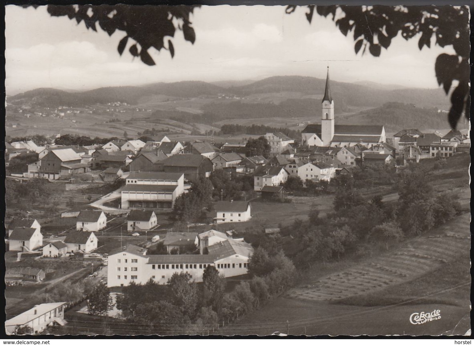 D-94513 Schönberg - Bayrischen Wald - Neue Häuser - Cekade Luftbild - Aerial View - Nice Stamp 1969 - Freyung