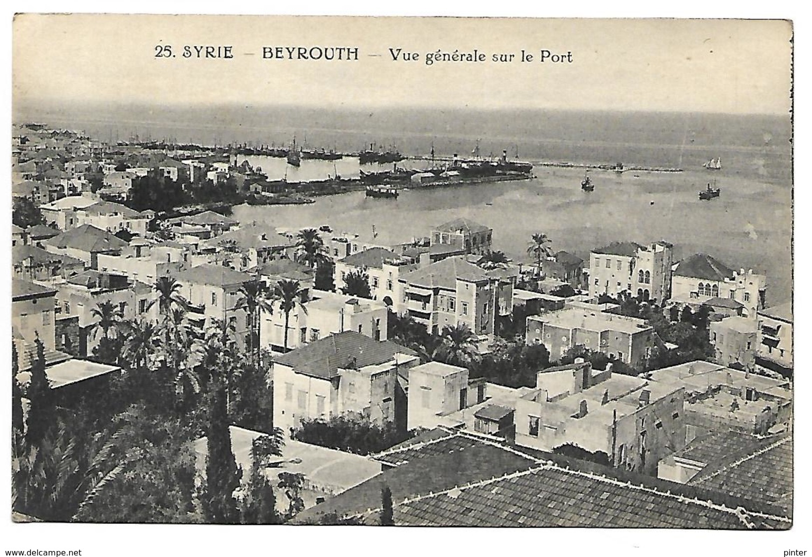 SYRIE - BEYROUTH - Vue Générale Sur Le Port - Syrie