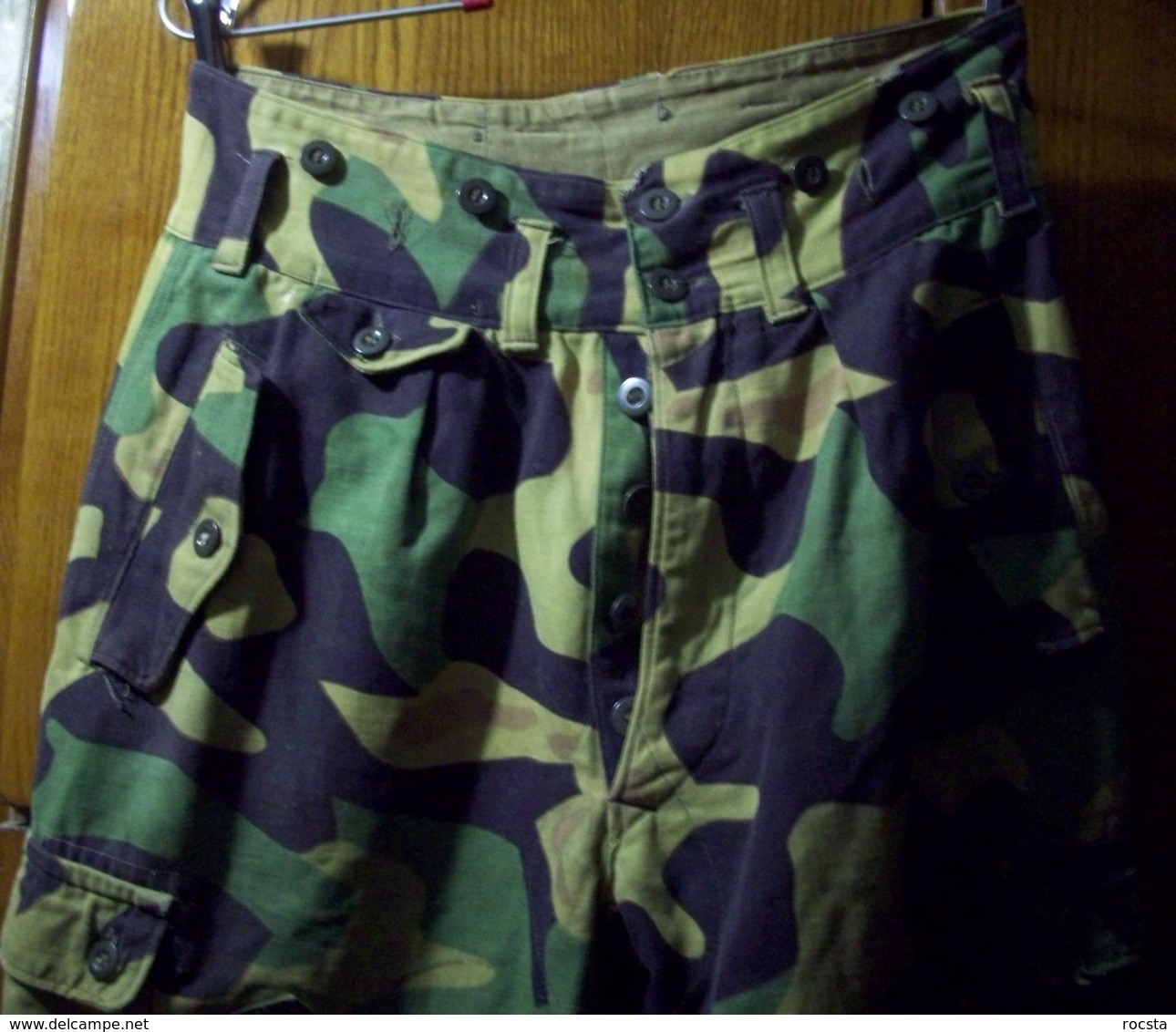 Old Czechoslovakian Paratrooper Pants - Pattern Vz60 Mlok - "Salamander" Camouflage - Uniforms