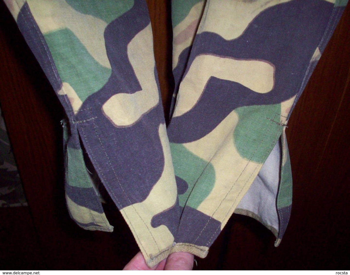 Old Czechoslovakian paratrooper pants - pattern Vz60 mlok - "Salamander" camouflage