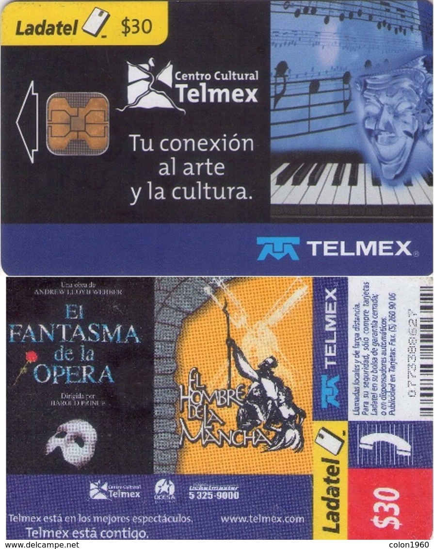 TARJETA TELEFONICA DE MEXICO (CENTRO CULTURAL TELMEX). (140) EL HOMBRE DE LA MANCHA. - México