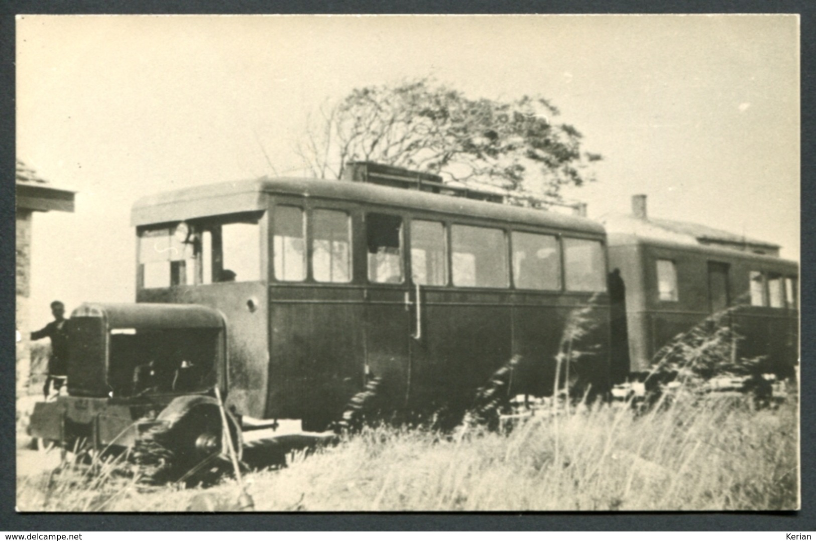 Photo / Carte - Ile De Ré - Gare Des Portes - Autorail De Dion-Bouton - Voir 2 Scans - Ile De Ré