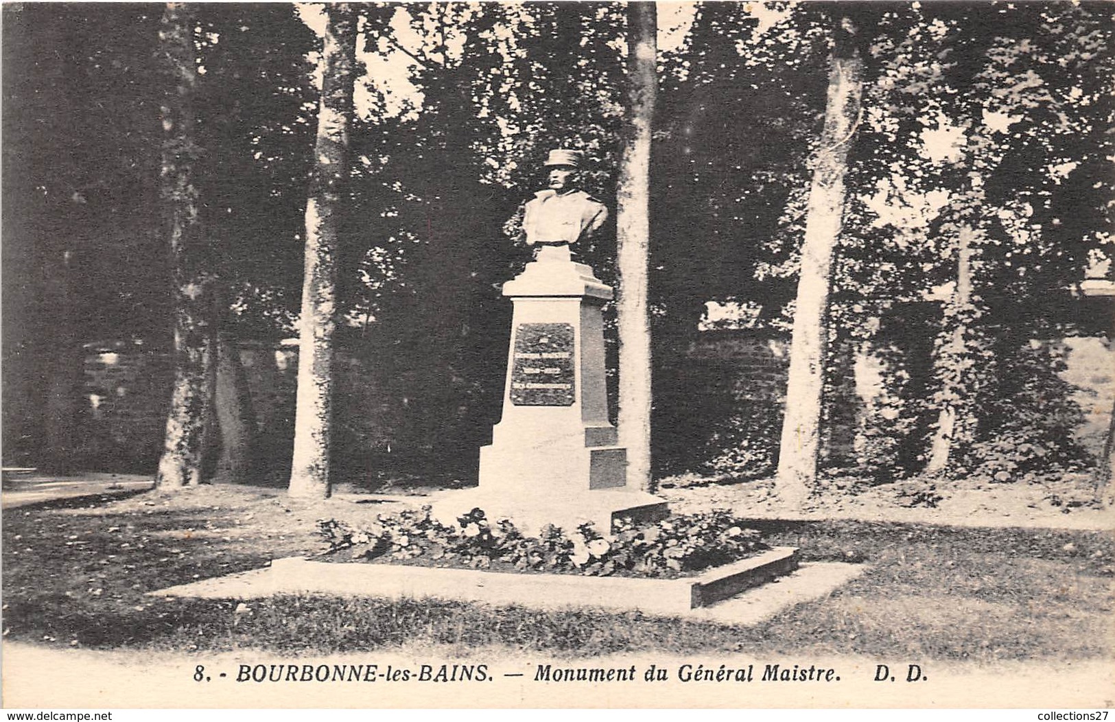 52-BOURBONNE-LES-BAINS- MONUMENT DU GENERAL MAISTRE - Bourbonne Les Bains