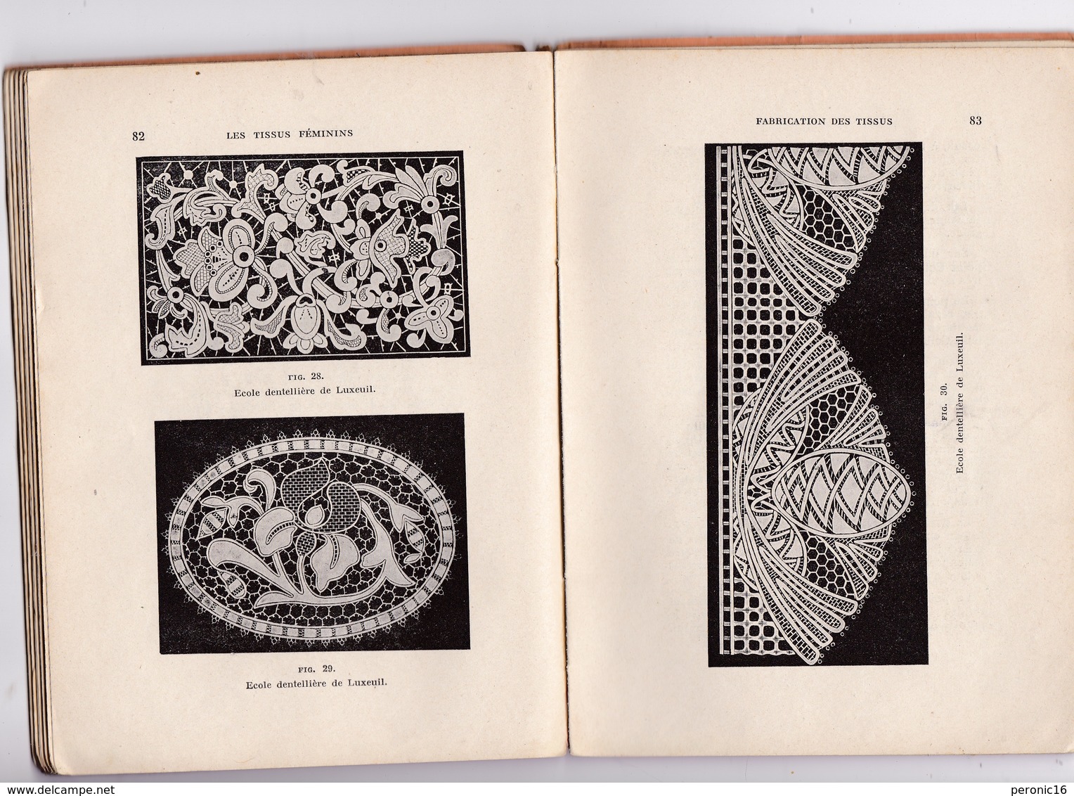 Rare «Livre De La Profession» ! L. Doresse, Les Tissus Féminins, 2e édition, Eyrolles, Paris, 1929 - Laces & Cloth