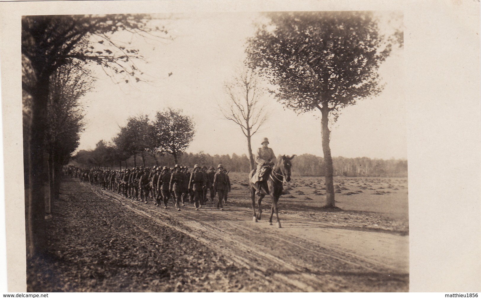 CP Photo 14-18 Troupes Allemande (A199, Ww1, Wk 1) - Guerre 1914-18