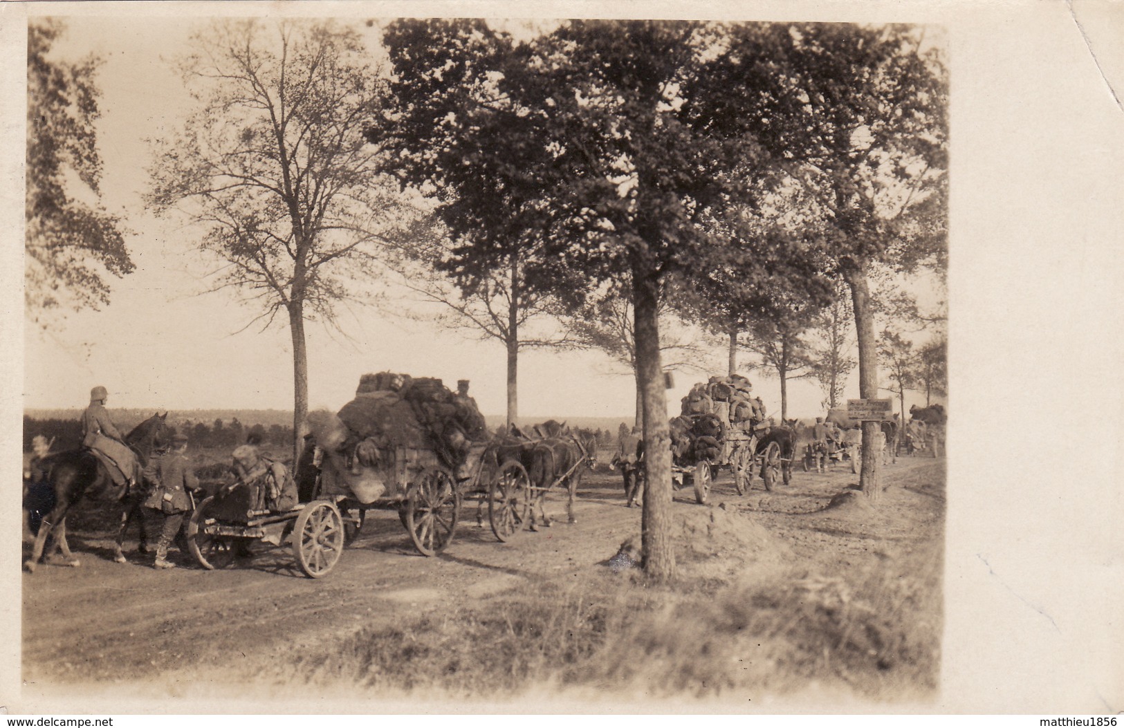 CP Photo 14-18 Troupes Allemande (A199, Ww1, Wk 1) - Guerre 1914-18