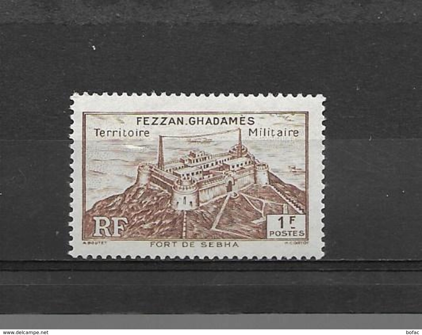 30  **  Y  &  T     « Fort De Sebha »  "FEZZAN 1946"  34/04 - Unused Stamps