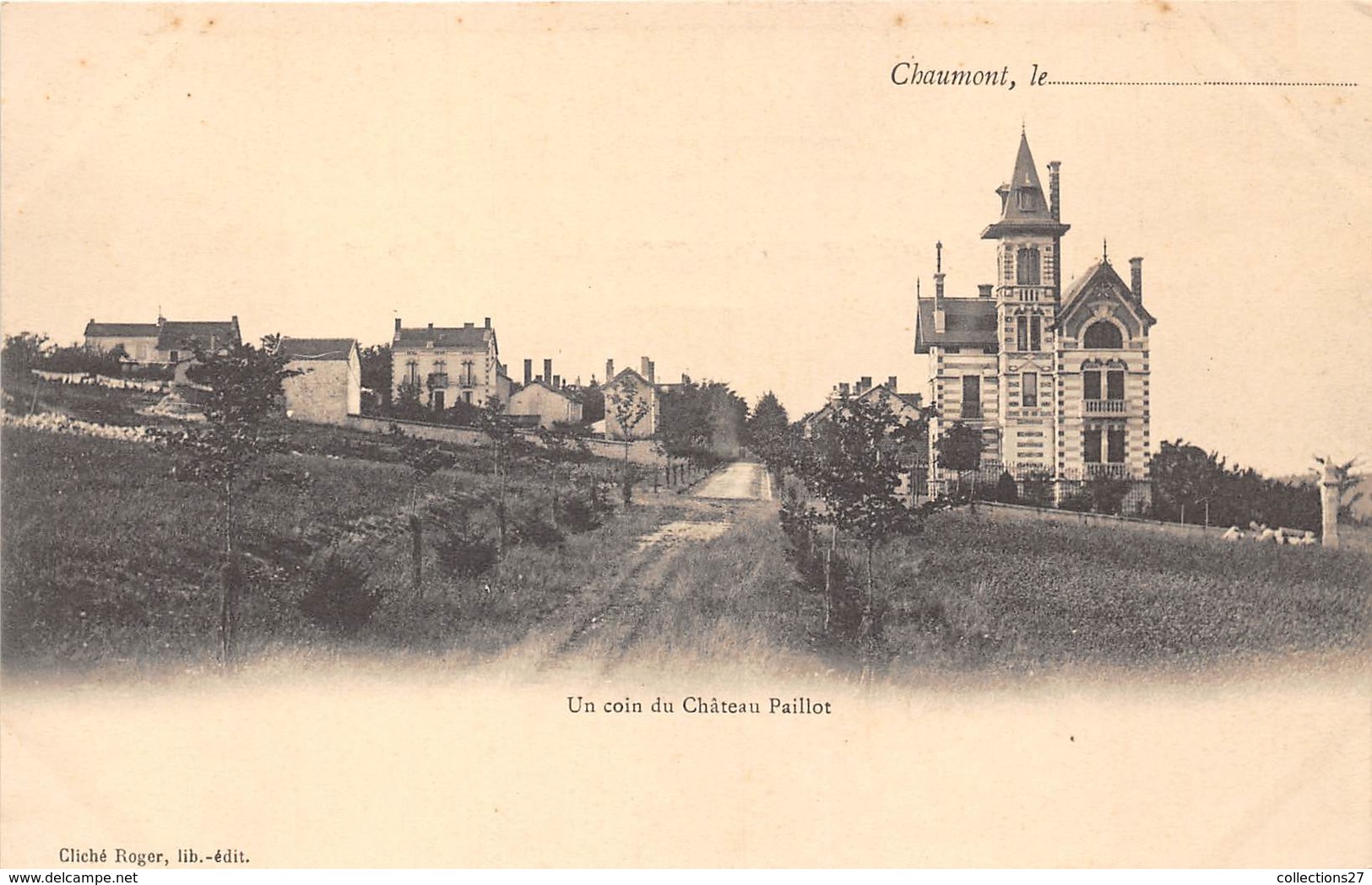 52-CHAUMONT- UN COIN DU CHATEAU PAILLOT - Chaumont