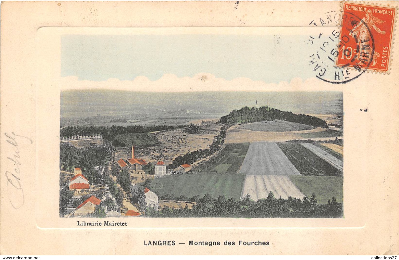 52-LANGRES- MONTAGNE DES FOURCHES - Langres