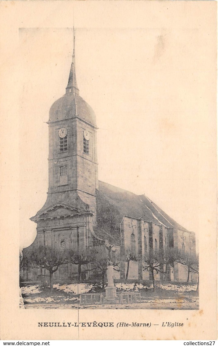 52-NEUILLY-L'EVÊQUE- L'EGLISE - Neuilly L'Eveque