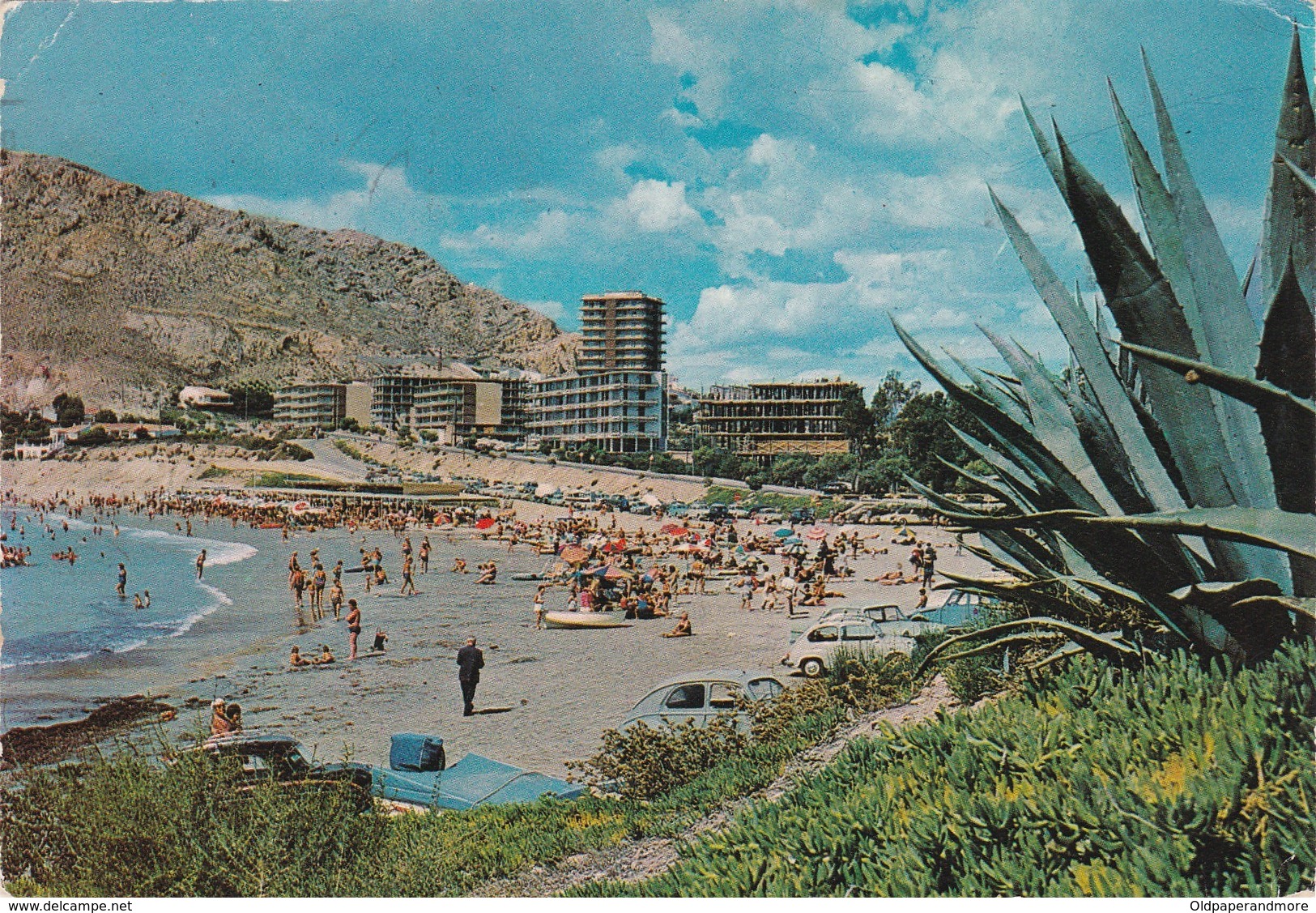 POSTCARD SPAIN ESPAÑA - ALICANTE - PLAYA DE ALBUFERETA - VISTA PANORAMICA - Alicante