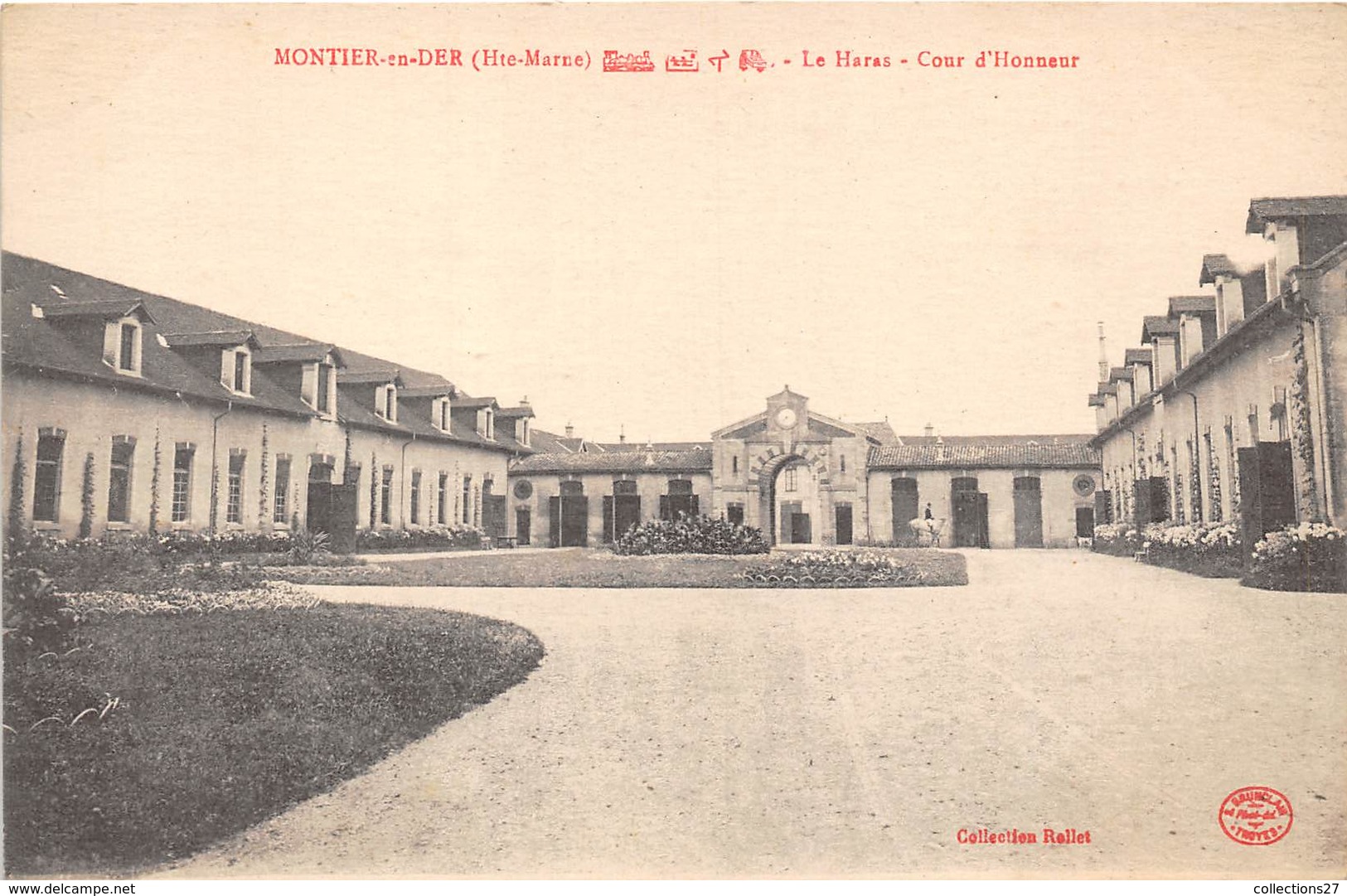 52-MONTIER-EN-DER- LE HARAS COUR D'HONNEUR - Montier-en-Der