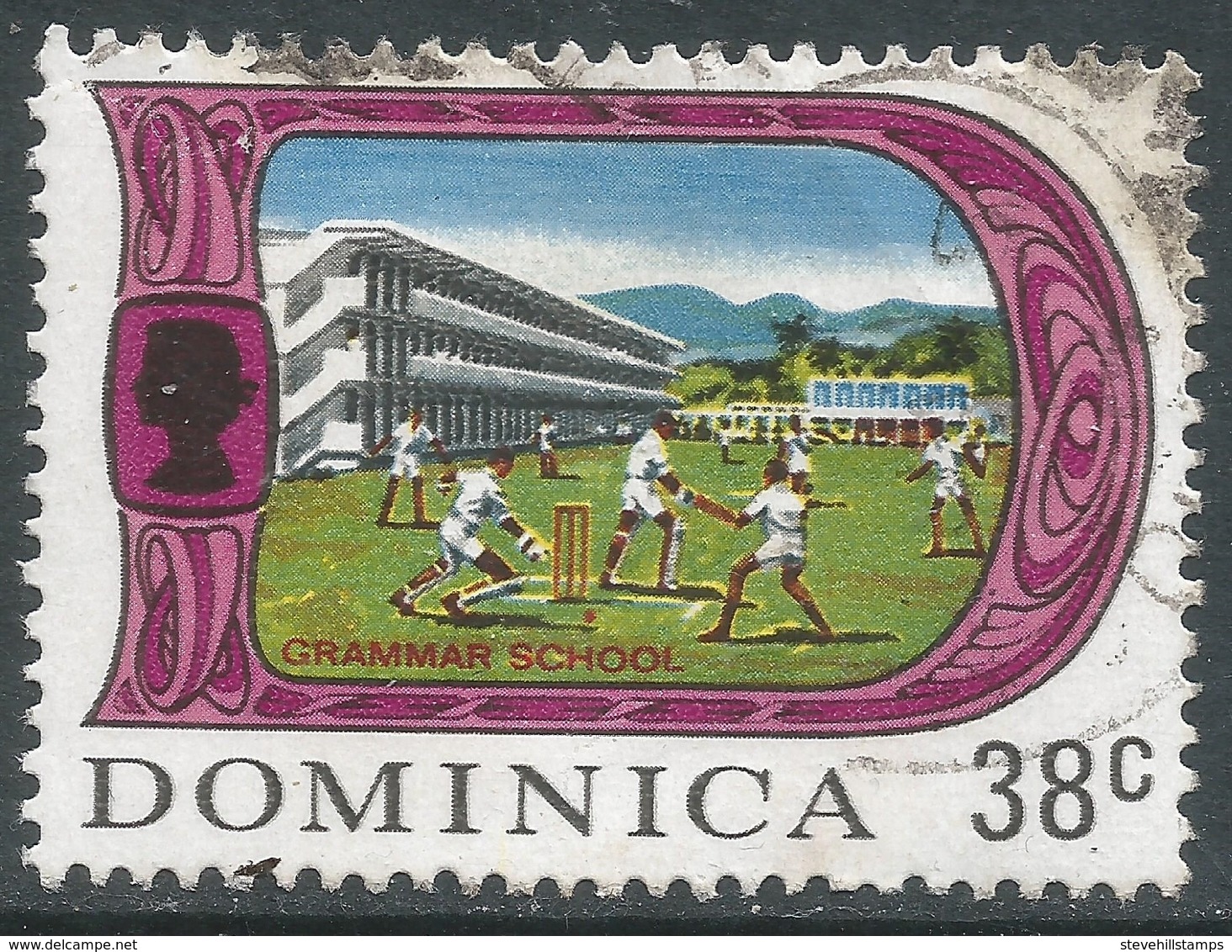 Dominica. 1969 QEII. 38c Used. SG 285 - Dominica (...-1978)