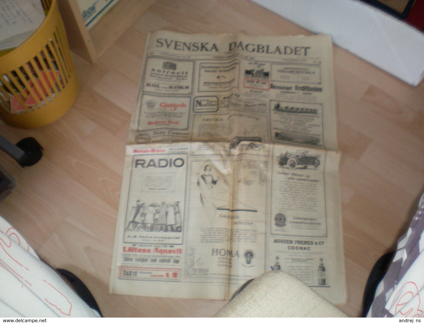Svenska Dagbladet  Stockholm  1923 25 Juni - Scandinavische Talen