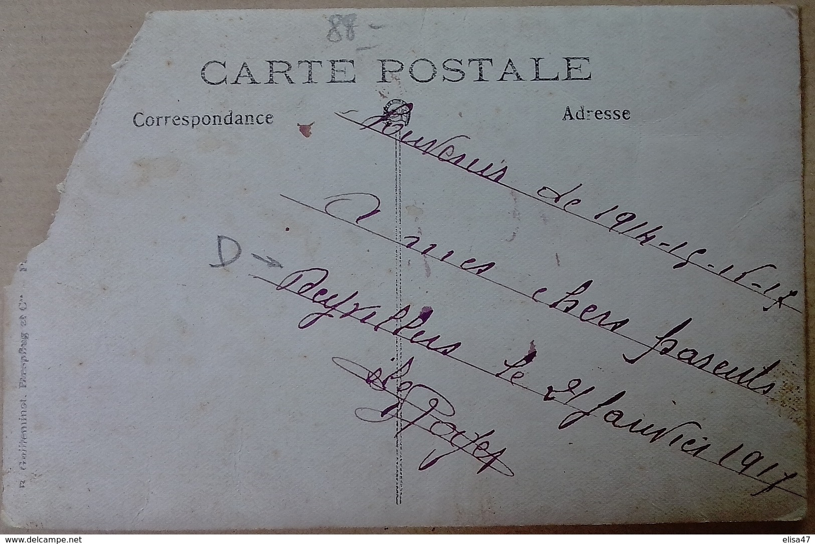 88  DEYVILLERS    GROUPE  DE  MILITAIRES    SOUVENIR  DES  CAMPAGNES  1914  15  16  17    ( Document  Rare ) - Altri & Non Classificati