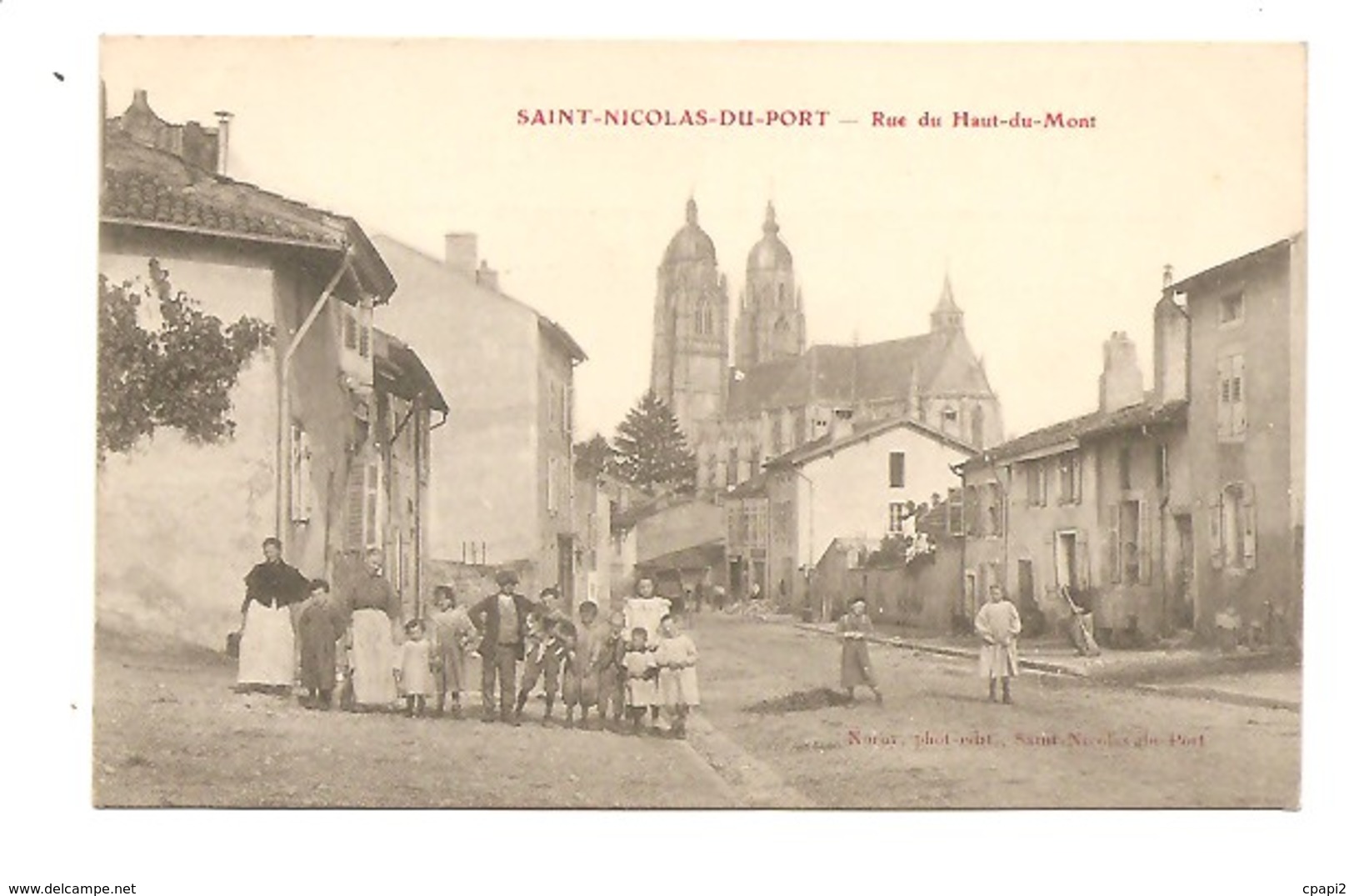 Saint- Nicolas - Du - Port. Rue Du Haut- Du - Mont. - Saint Nicolas De Port