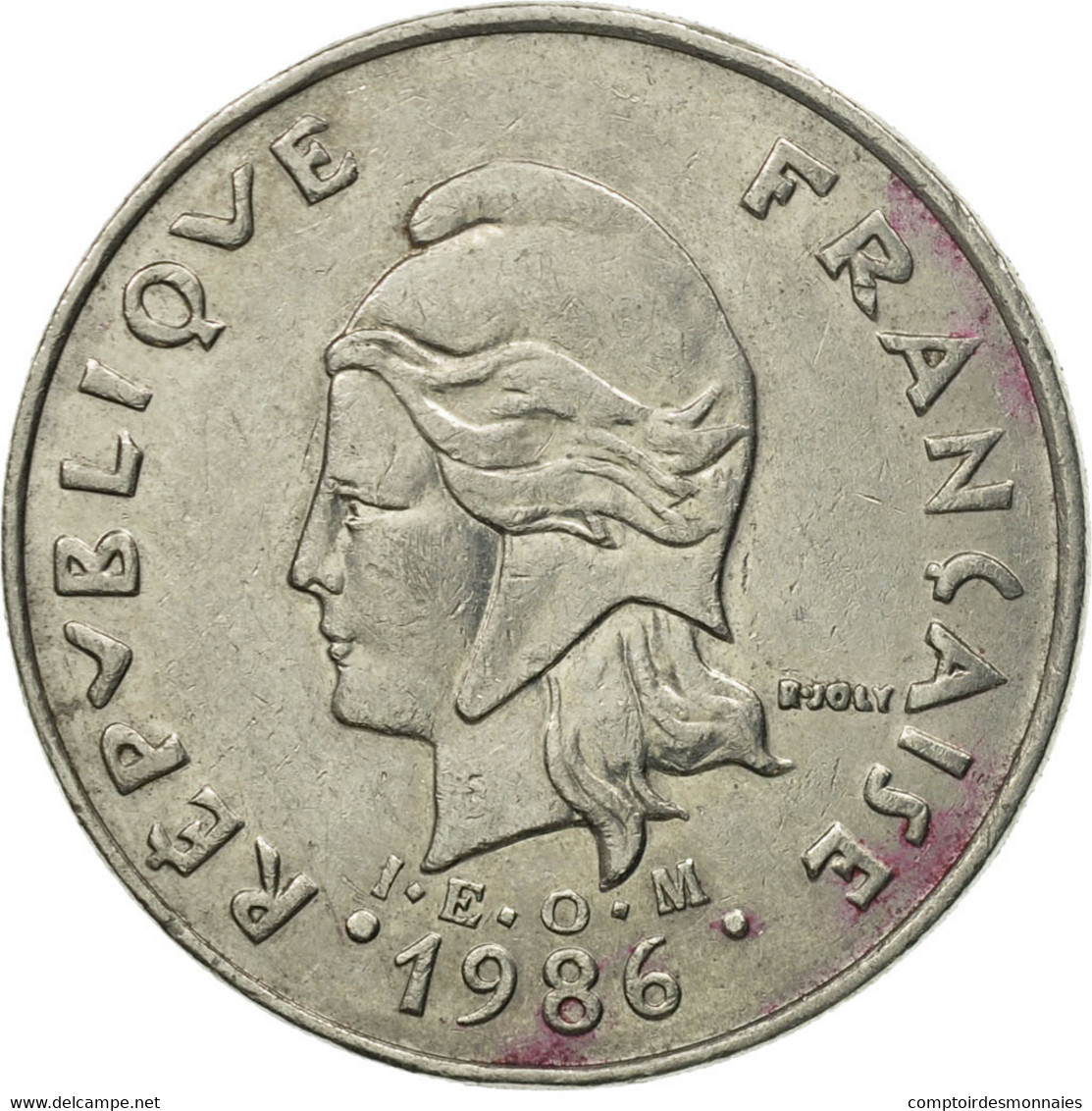 Monnaie, Nouvelle-Calédonie, 20 Francs, 1986, Paris, TB+, Nickel, KM:12 - Nouvelle-Calédonie