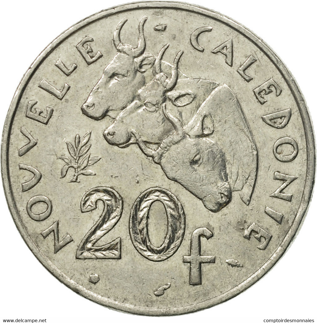 Monnaie, Nouvelle-Calédonie, 20 Francs, 1986, Paris, TB+, Nickel, KM:12 - Nieuw-Caledonië