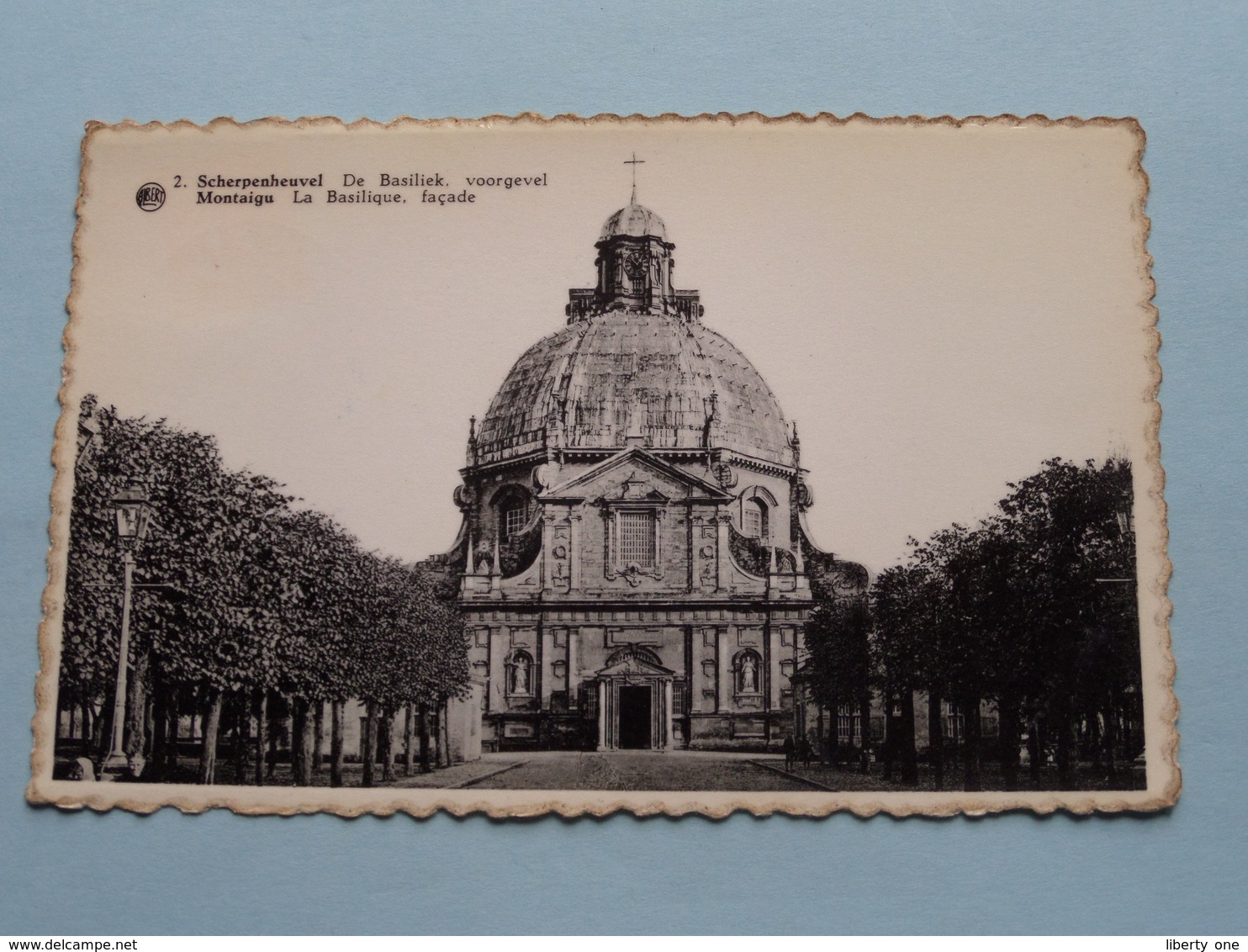 De Basiliek, Voorgevel - La Basilique Façade ( Grote Bazar ) Anno 1963 ( Zie Foto's ) ! - Scherpenheuvel-Zichem