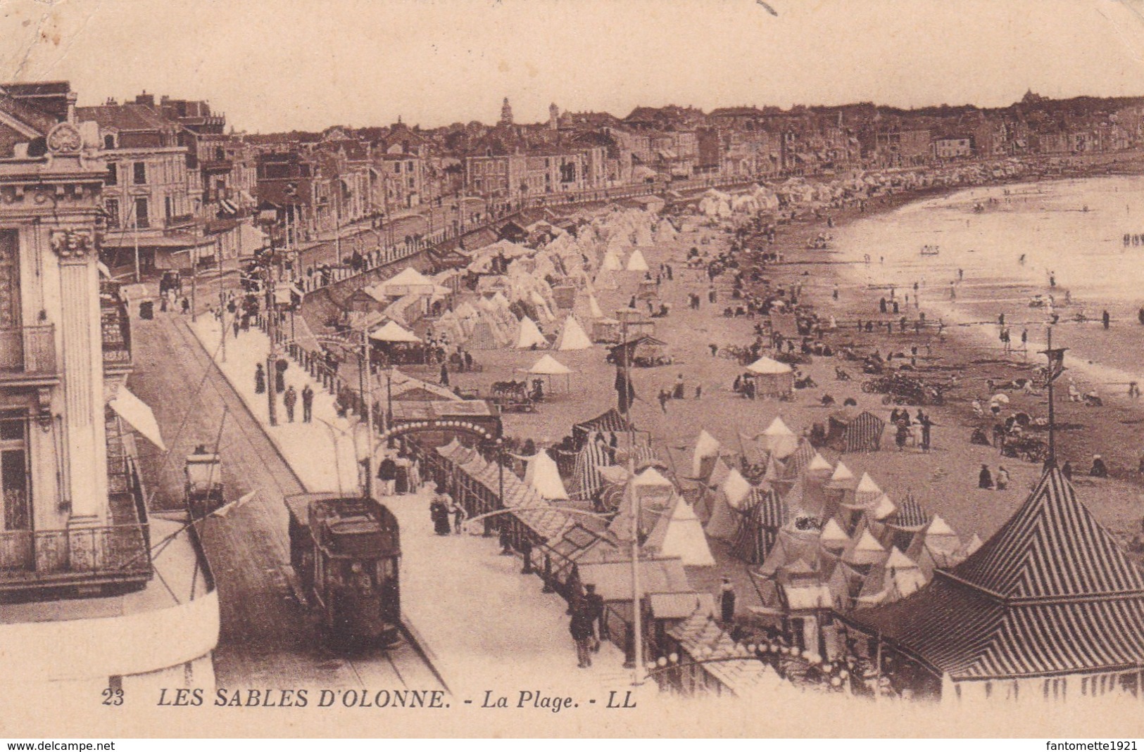 LES SABLES D'OLONNE/LE TRAMWAY (dil375) - Sables D'Olonne