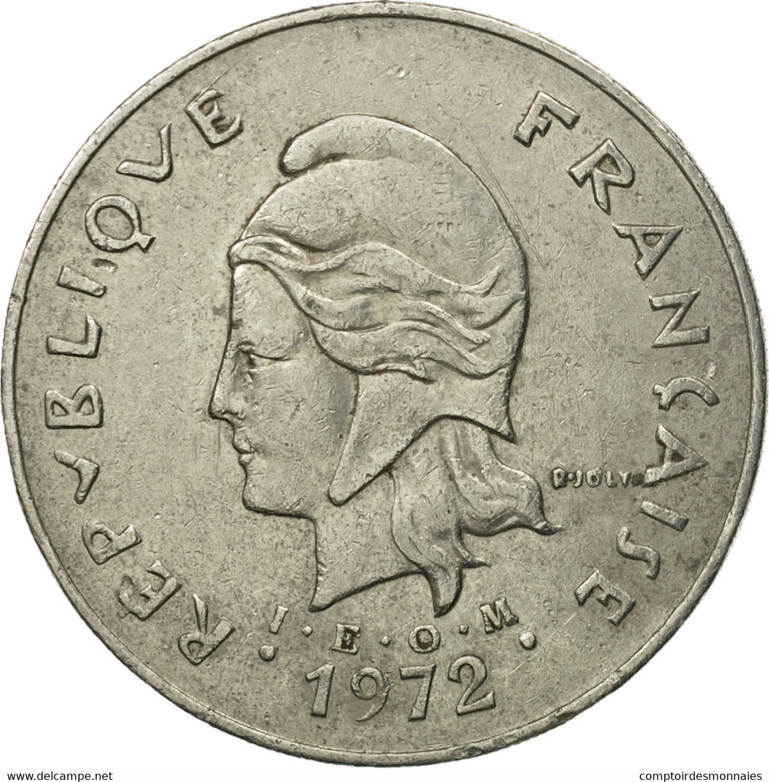 Monnaie, Nouvelle-Calédonie, 50 Francs, 1972, Paris, TB+, Nickel, KM:13 - Nouvelle-Calédonie