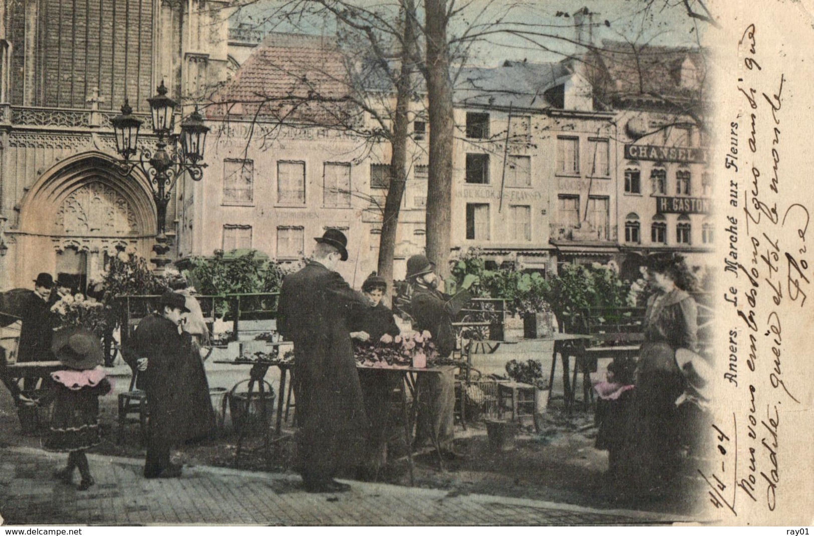 BELGIQUE - ANVERS - ANTWERPEN - Le Marché Aux Fleurs. - Antwerpen