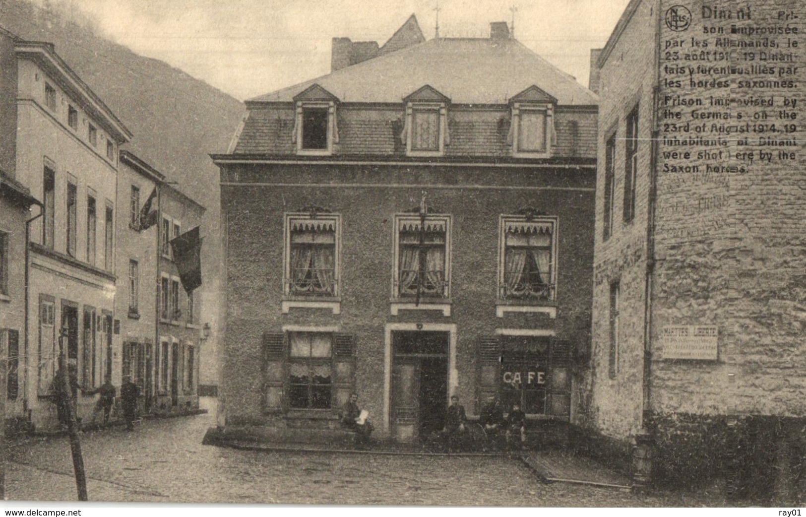 BELGIQUE - NAMUR - DINANT - Prison Improvisée Par Les Allemands Le 23 Août 1914. - Dinant