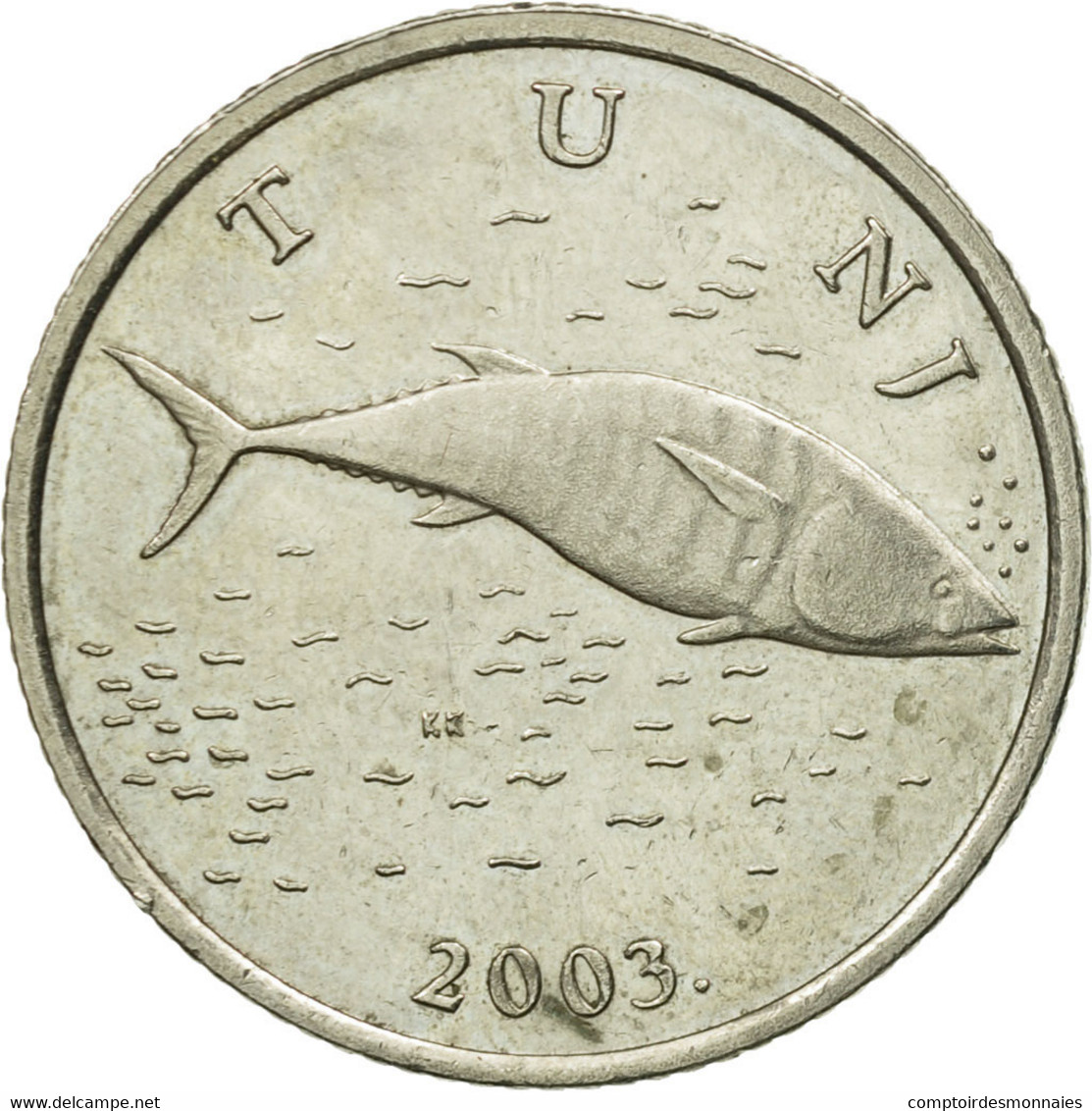 Monnaie, Croatie, 2 Kune, 2003, TTB, Copper-Nickel-Zinc, KM:10 - Croatie