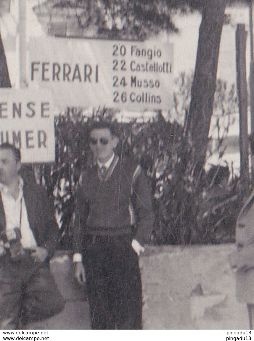 Au Plus Rapide Monaco Monte Carlo Grand Prix 1956 Ferrari Musso Dans Le Décor Vues Du Circuit - Automobili