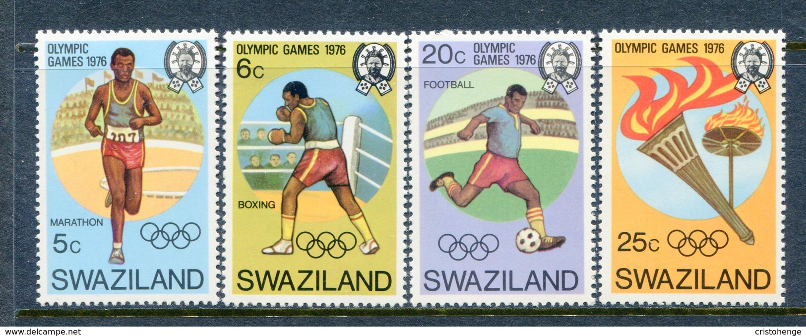 Swaziland 1976 Olympic Games, Montreal Set MNH (SG 255-258) - Swaziland (1968-...)