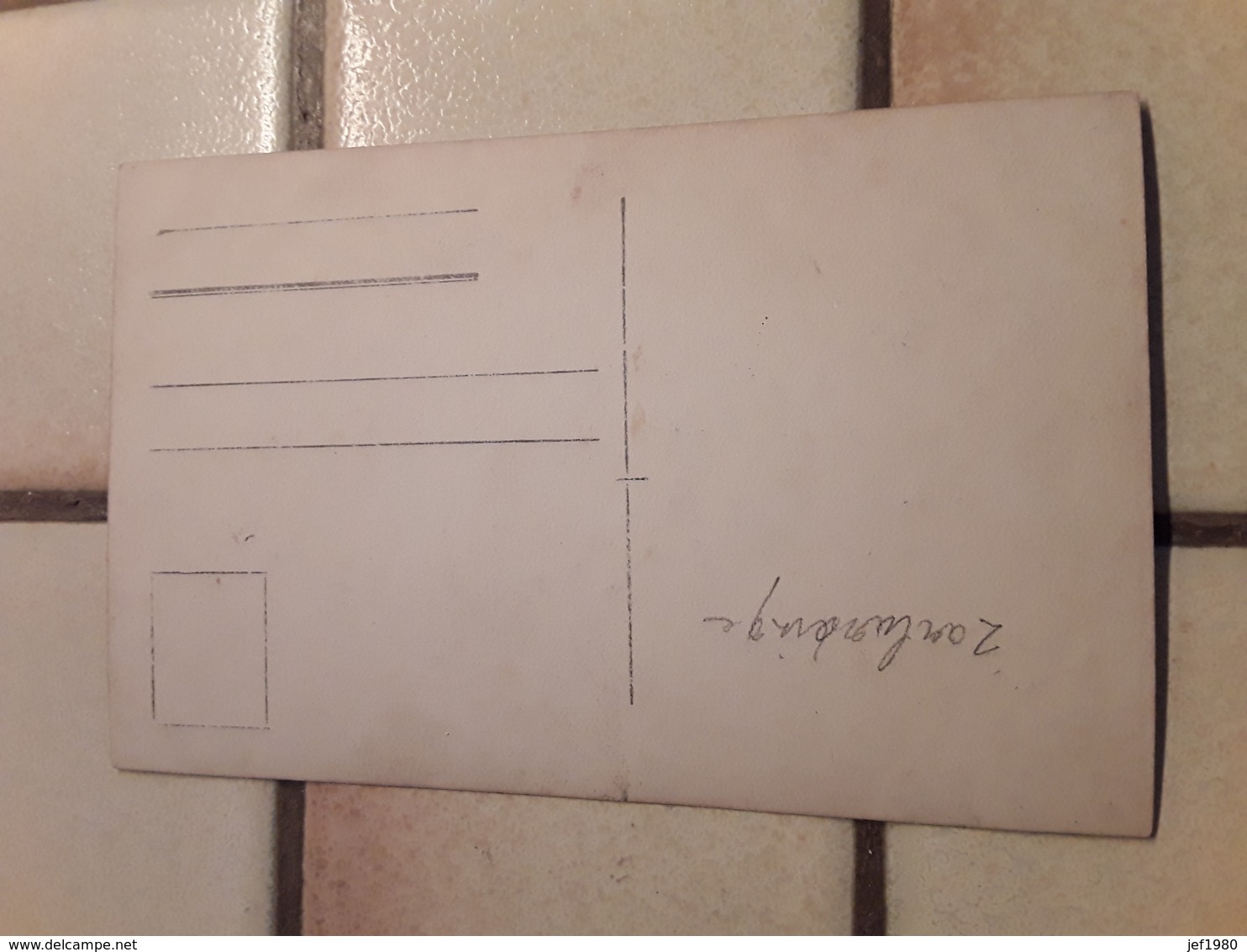 FOTOKAART ZARLARDINGE OOST VLAANDEREN BELGIË - Lieux