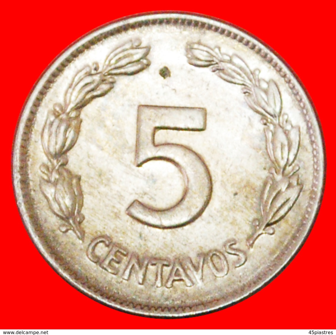 # USA: ECUADOR ★ 5 CENTAVOS 1946! LOW START ★ NO RESERVE! - Ecuador