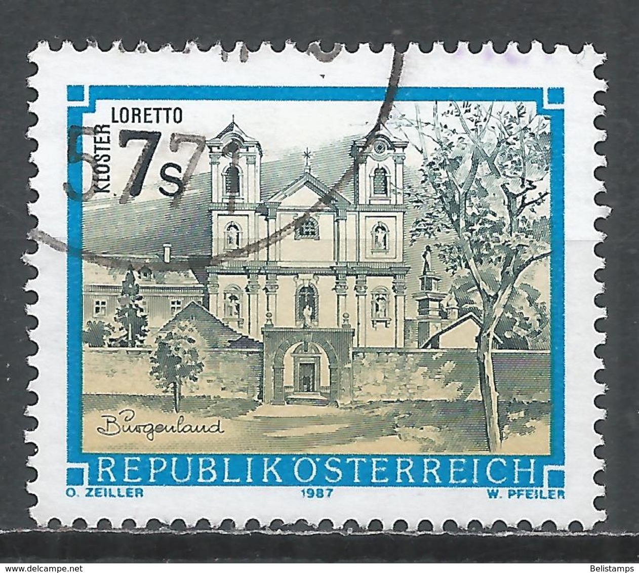 Austria 1987. Scott #1362 (U) Loretto Monastery, Burgenland - Oblitérés