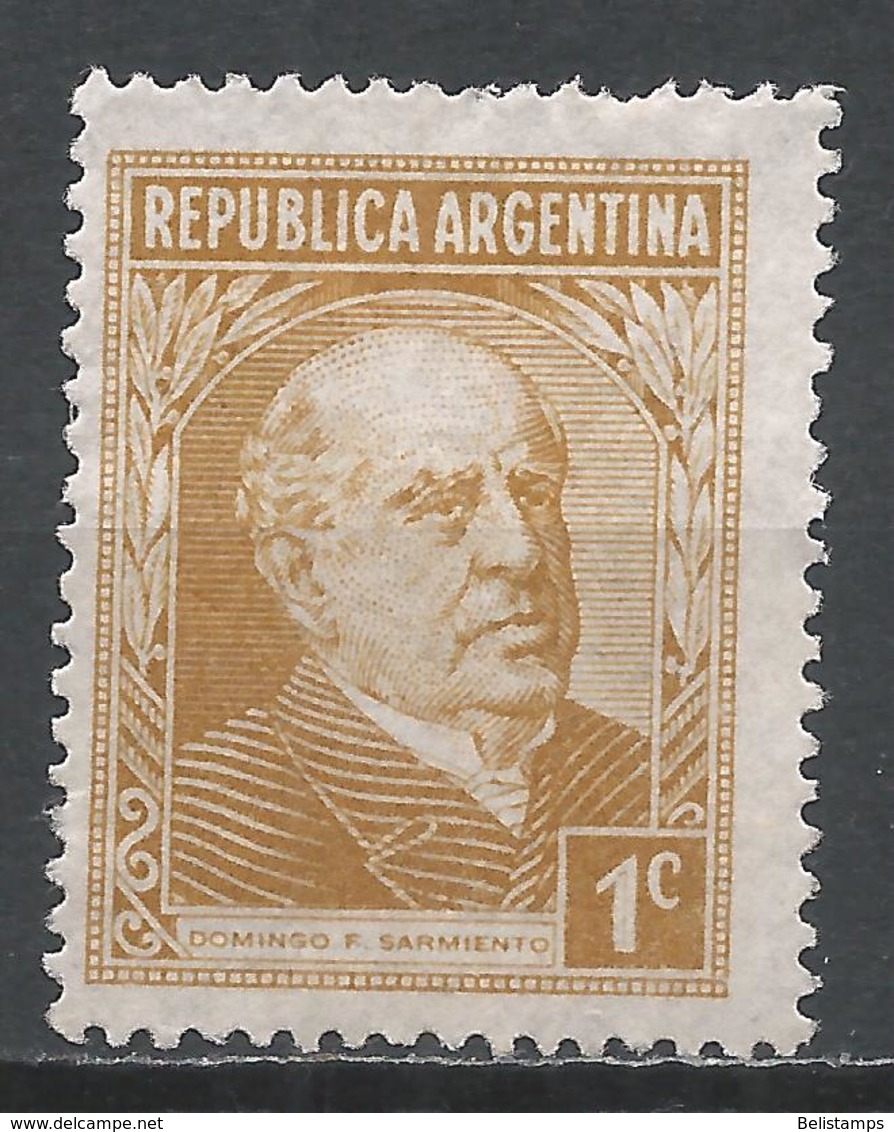 Argentina 1950. Scott #486 (M) President, Domingo Faustino Sarmiento - Neufs