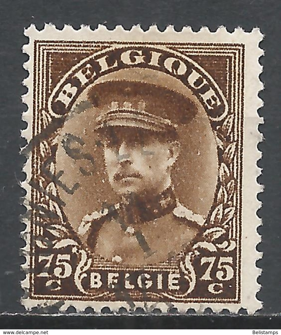 Belgium 1932 Scott #228 (U) King Albert ** - 1931-1934 Képi