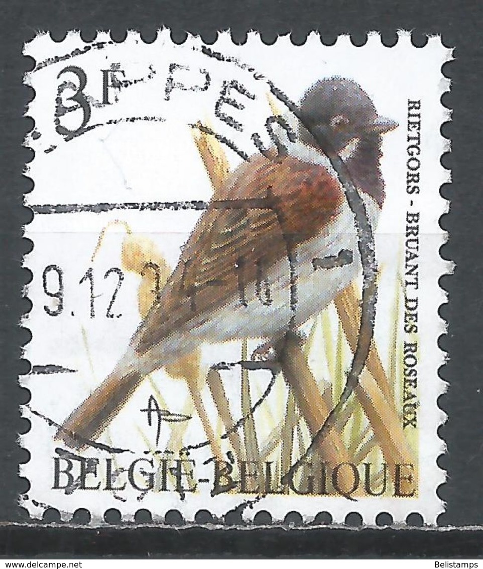Belgium 1991. Scott #1220 (U) Bird, Bruant Des Roseaux - 1985-.. Oiseaux (Buzin)