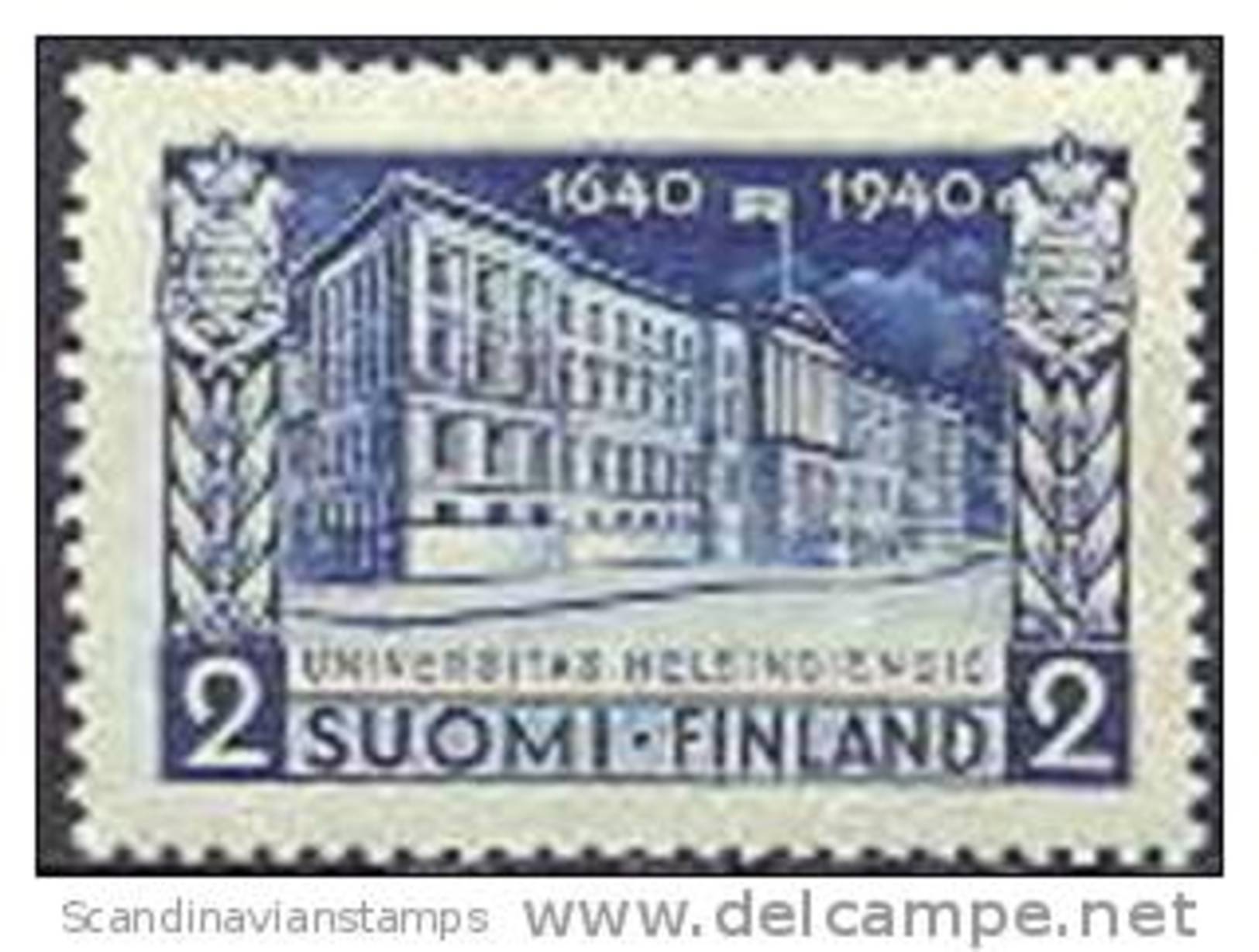 Finland 1940 Universiteit PF-MNH-NEUF - Neufs