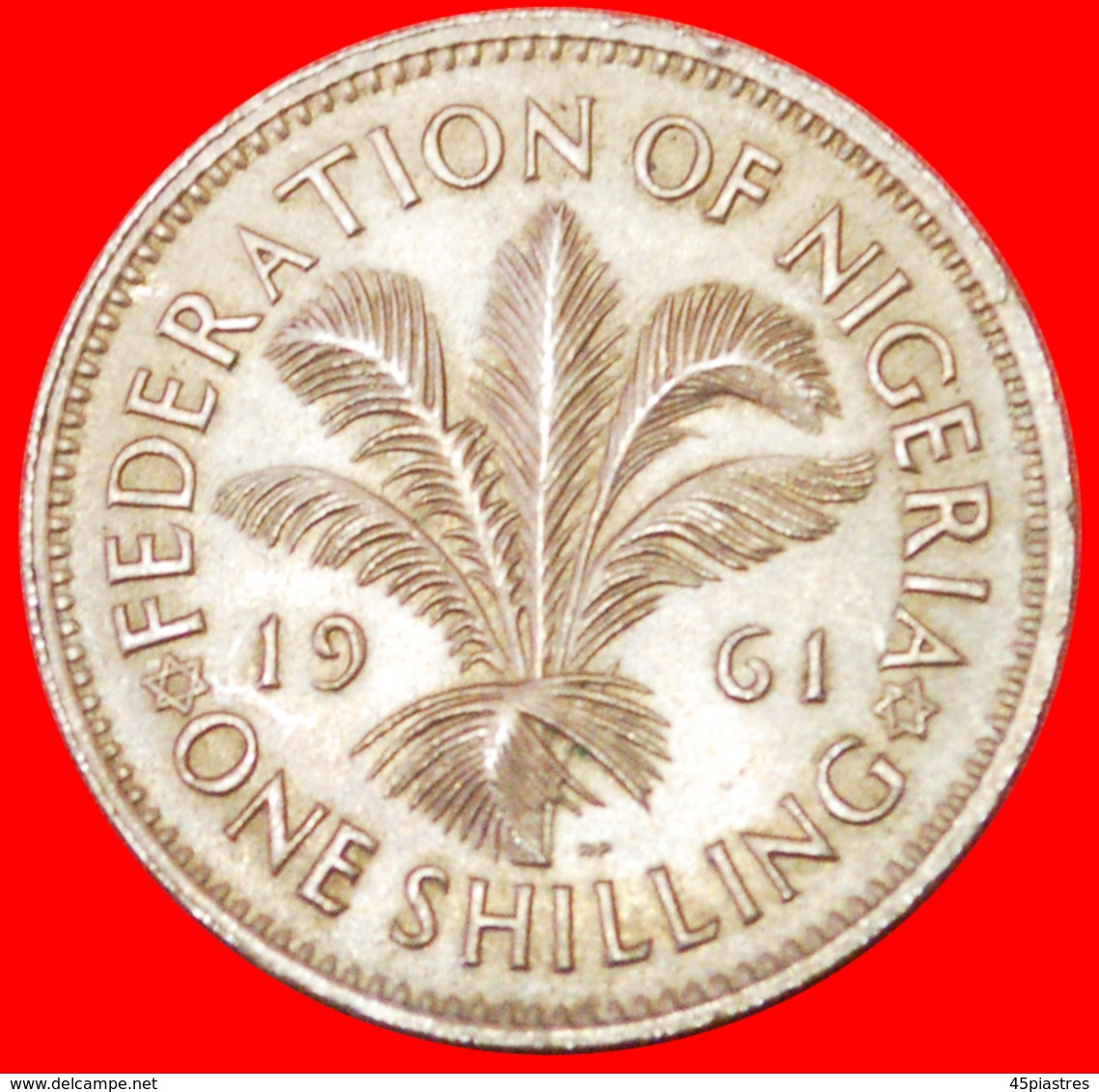 # GREAT BRITAIN: NIGERIA ★ 1 SHILLING 1961! LOW START ★ NO RESERVE! - Nigeria