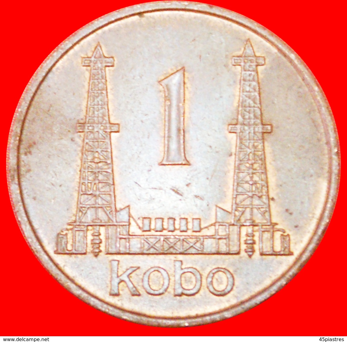 # DERRICKS: NIGERIA ★ 1 KOBO 1973! LOW START ★ NO RESERVE! - Nigeria