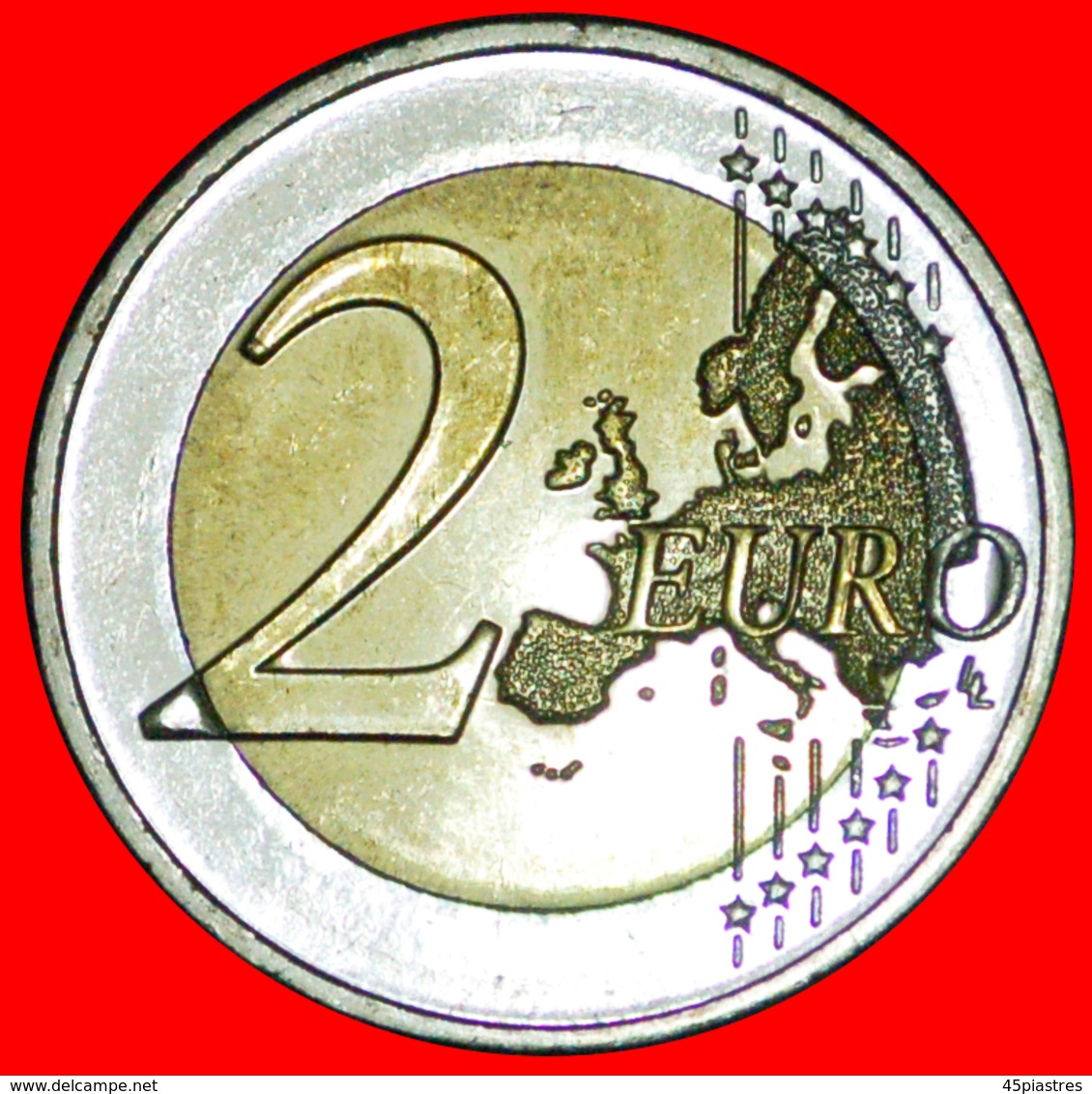 * GREECE (2008-2022): CYPRUS  2 EURO 2010! UNCOMMON UNC MINT LUSTRE! LOW START  NO RESERVE! - Zypern