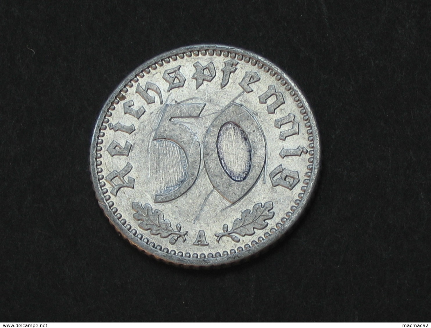 50 Reichspfennig 1942 A - Germany- Allemagne 3 Eme Reich   **** EN ACHAT IMMEDIAT **** - 50 Reichspfennig