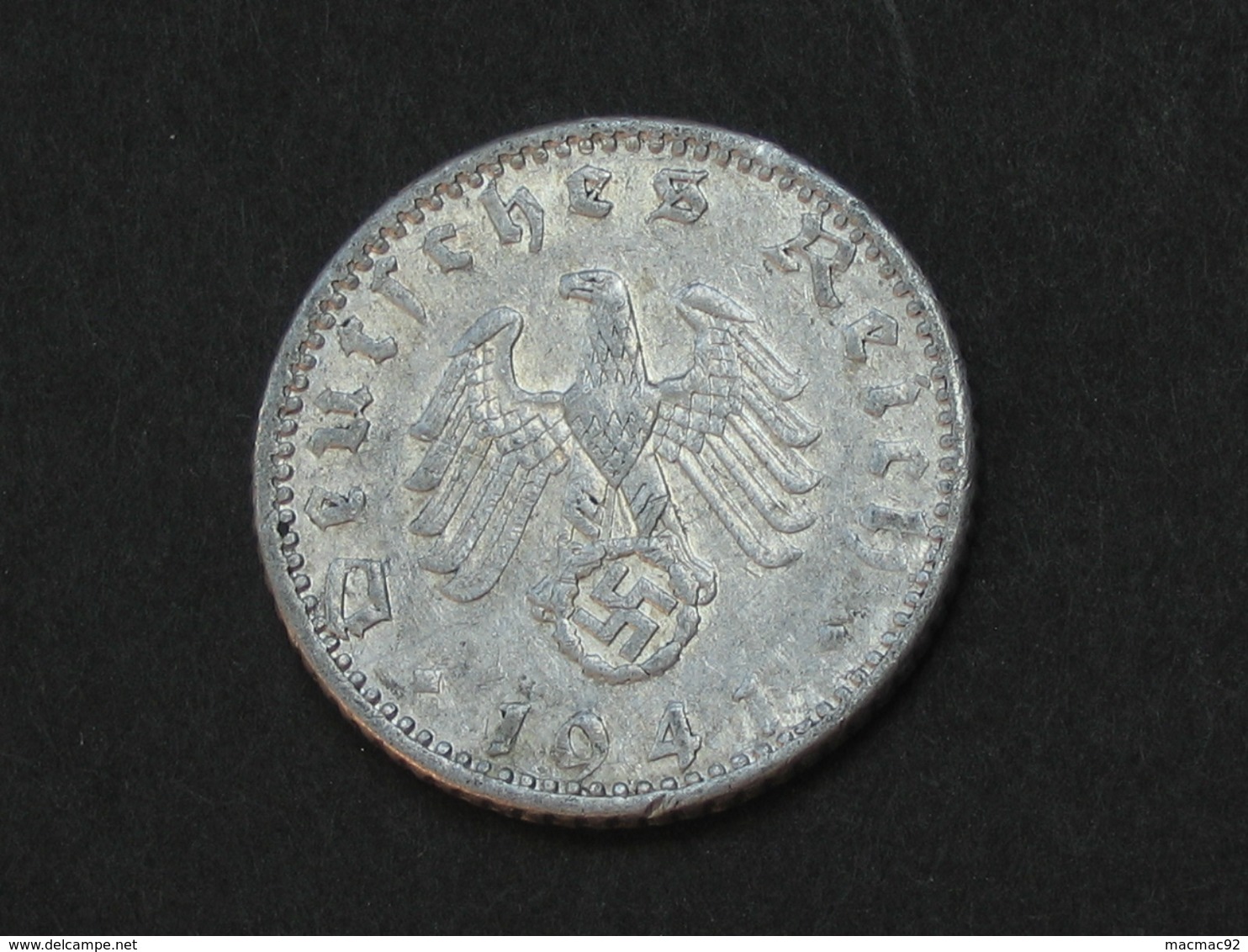 50 Reichspfennig 1941 A - Germany- Allemagne 3 Eme Reich   **** EN ACHAT IMMEDIAT **** - 50 Reichspfennig
