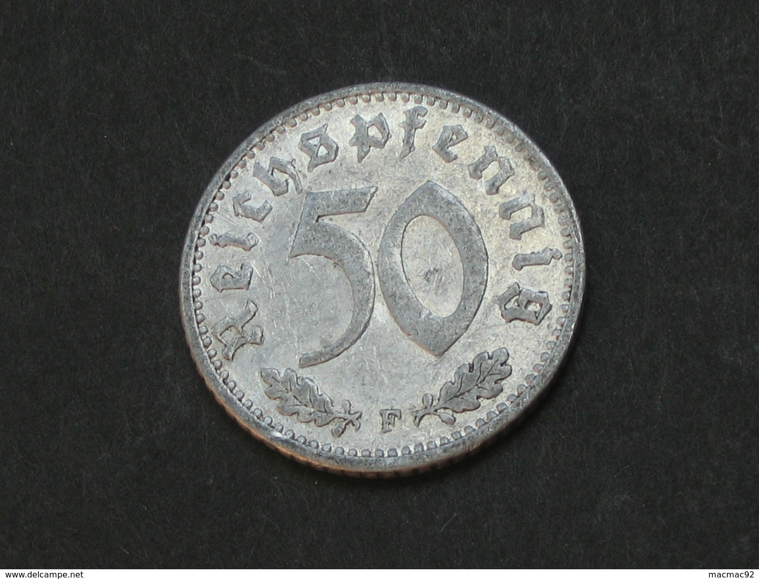 50 Reichspfennig 1939 F - Germany- Allemagne 3 Eme Reich   **** EN ACHAT IMMEDIAT **** - 50 Reichspfennig