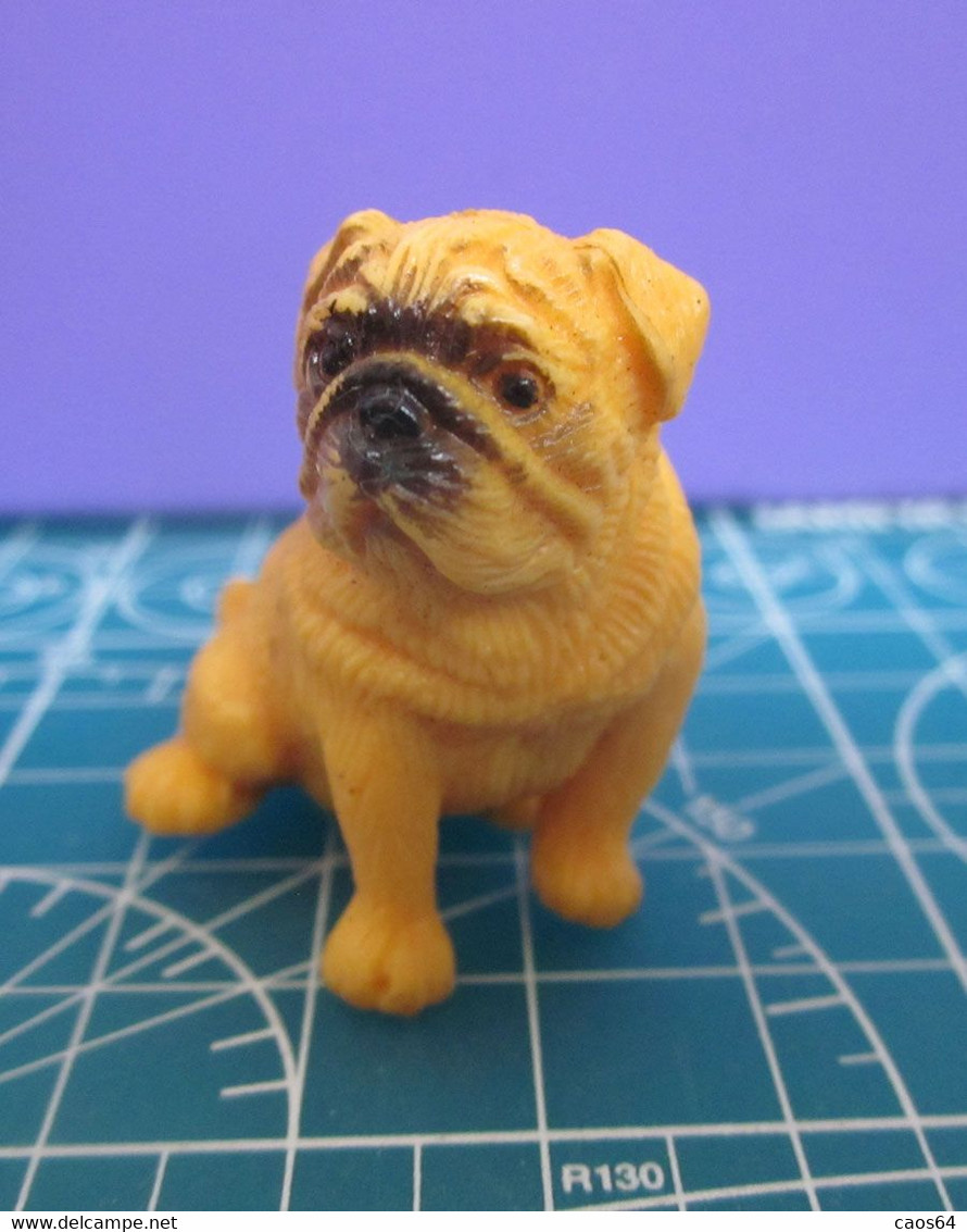 CANE DOG  BULLDOG Figure PLASTICA MORBIDA - Dogs