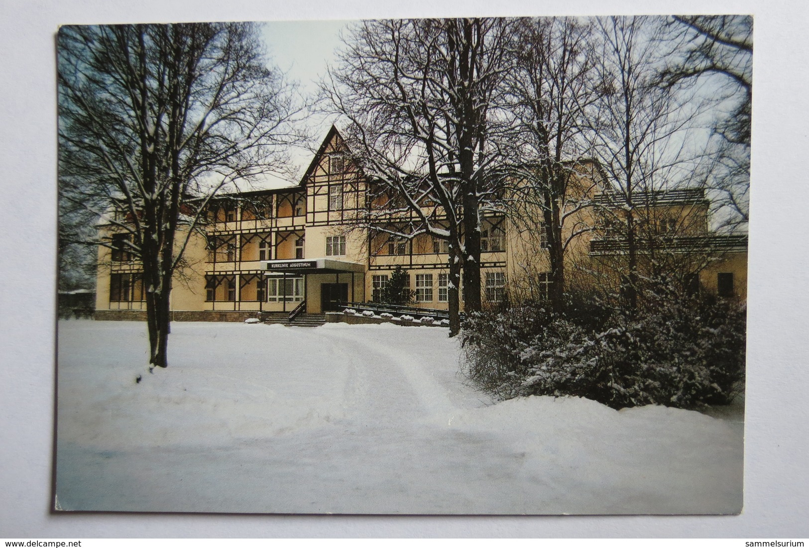 (10/4/99) AK "Bad Windsheim" Kurzentrum Augustinum Im Winter - Bad Windsheim