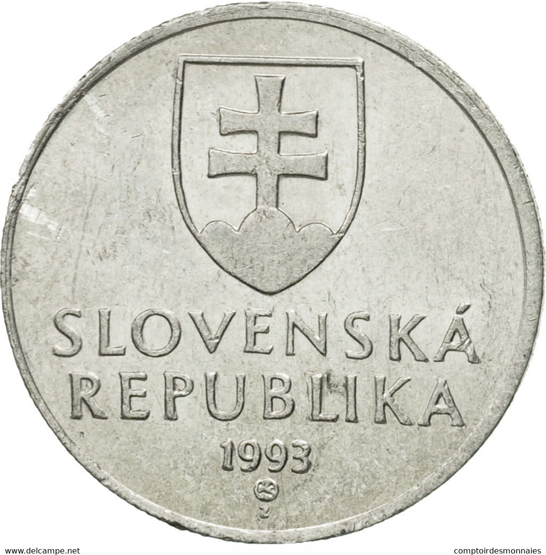 Monnaie, Slovaquie, 20 Halierov, 1993, TTB, Aluminium, KM:18 - Slovakia